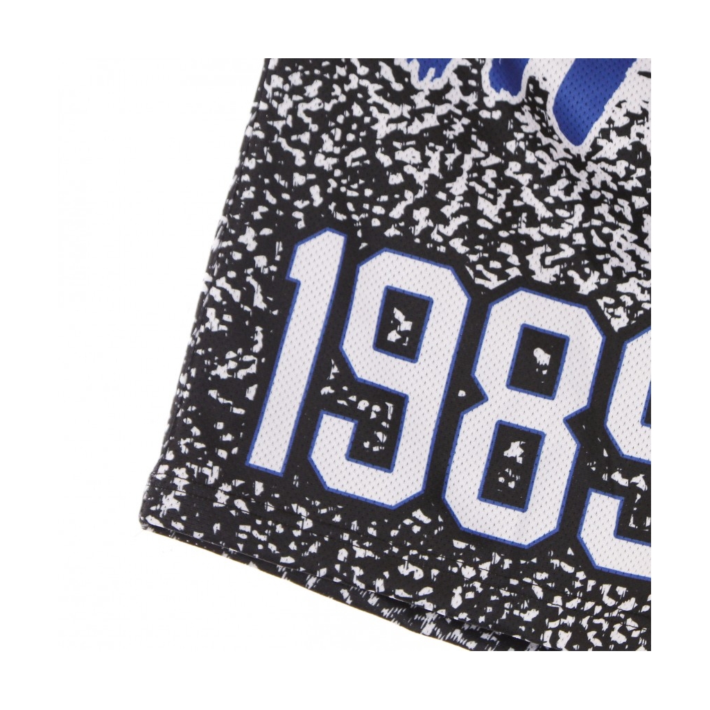 PANTALONCINO TIPO BASKET UOMO NBA JUMBOTRON SUBLIMATED MESH SHORTS HARDWOOD CLASSICS MINTIM BLACK/ORIGINAL TEAM COLORS