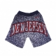 PANTALONCINO TIPO BASKET UOMO NBA JUMBOTRON SUBLIMATED MESH SHORTS HARDWOOD CLASSICS NEJNET NAVY/ORIGINAL TEAM COLORS