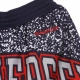 PANTALONCINO TIPO BASKET UOMO NBA JUMBOTRON SUBLIMATED MESH SHORTS HARDWOOD CLASSICS NEJNET NAVY/ORIGINAL TEAM COLORS