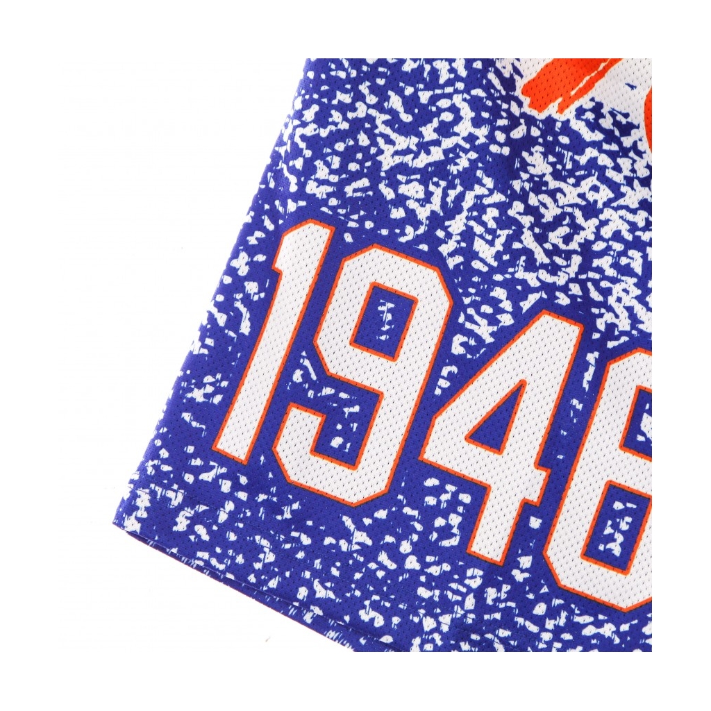 PANTALONCINO TIPO BASKET UOMO NBA JUMBOTRON SUBLIMATED MESH SHORTS HARDWOOD CLASSICS NEYKNI ROYAL/ORIGINAL TEAM COLORS