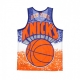 CANOTTA TIPO BASKET UOMO NBA JUMBOTRON SUBLIMATED MESH TANK HARDWOOD CLASSICS NEYKNI DARK ORANGE/ORIGINAL TEAM COLORS