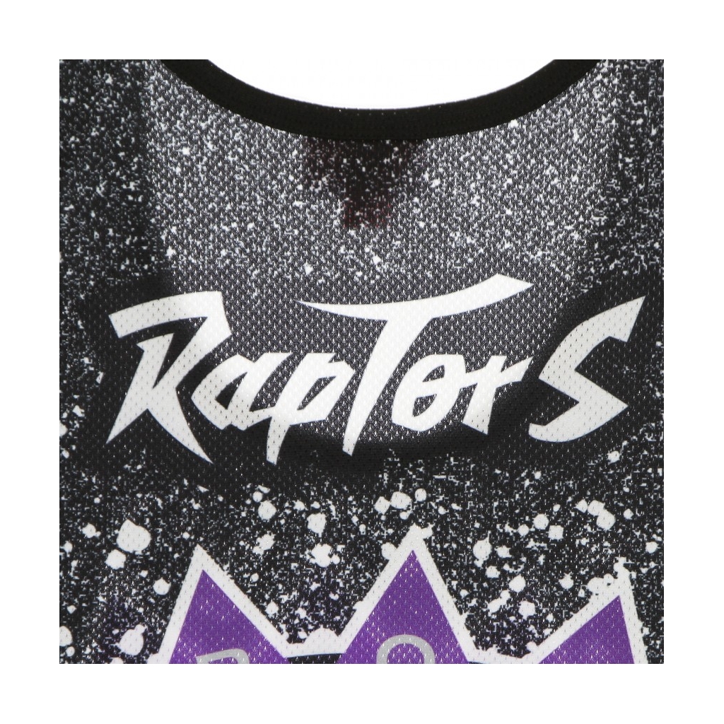 CANOTTA TIPO BASKET UOMO NBA JUMBOTRON SUBLIMATED MESH TANK HARDWOOD CLASSICS TORRAP PURPLE/ORIGINAL TEAM COLORS