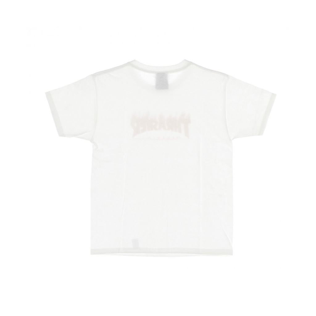 MAGLIETTA BAMBINO FLAME TEE WHITE/YELLOW