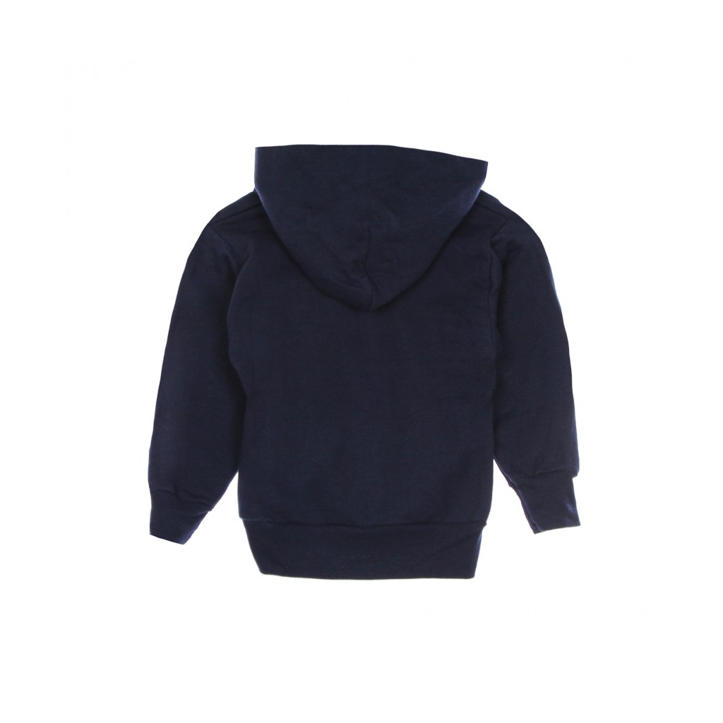 FELPA CAPPUCCIO BAMBINO FLAME HOOD NAVY BLUE/YELLOW