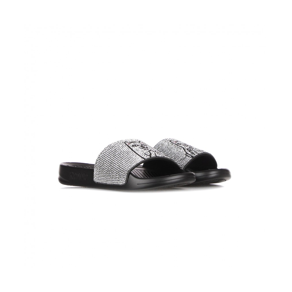 CIABATTE UOMO LORD NERMAL SLIDES RHINESTONE BLACK