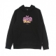 FELPA CAPPUCCIO UOMO HUF EROSTIKA HOODIE X ROCKIN JELLY BEAN BLACK