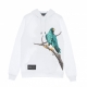 FELPA CAPPUCCIO UOMO FALCO PELLEGRINO HOODIE WHITE