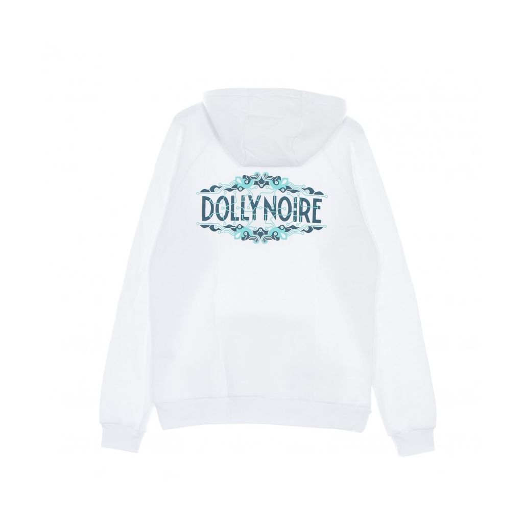 FELPA CAPPUCCIO UOMO LOGO MAIOLICHE HOODIE WHITE