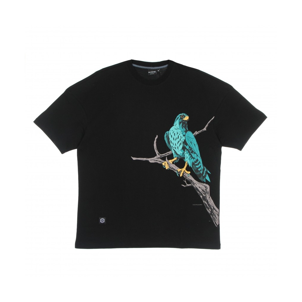 MAGLIETTA UOMO FALCO PELLEGRINO OVERSIZE TEE BLACK