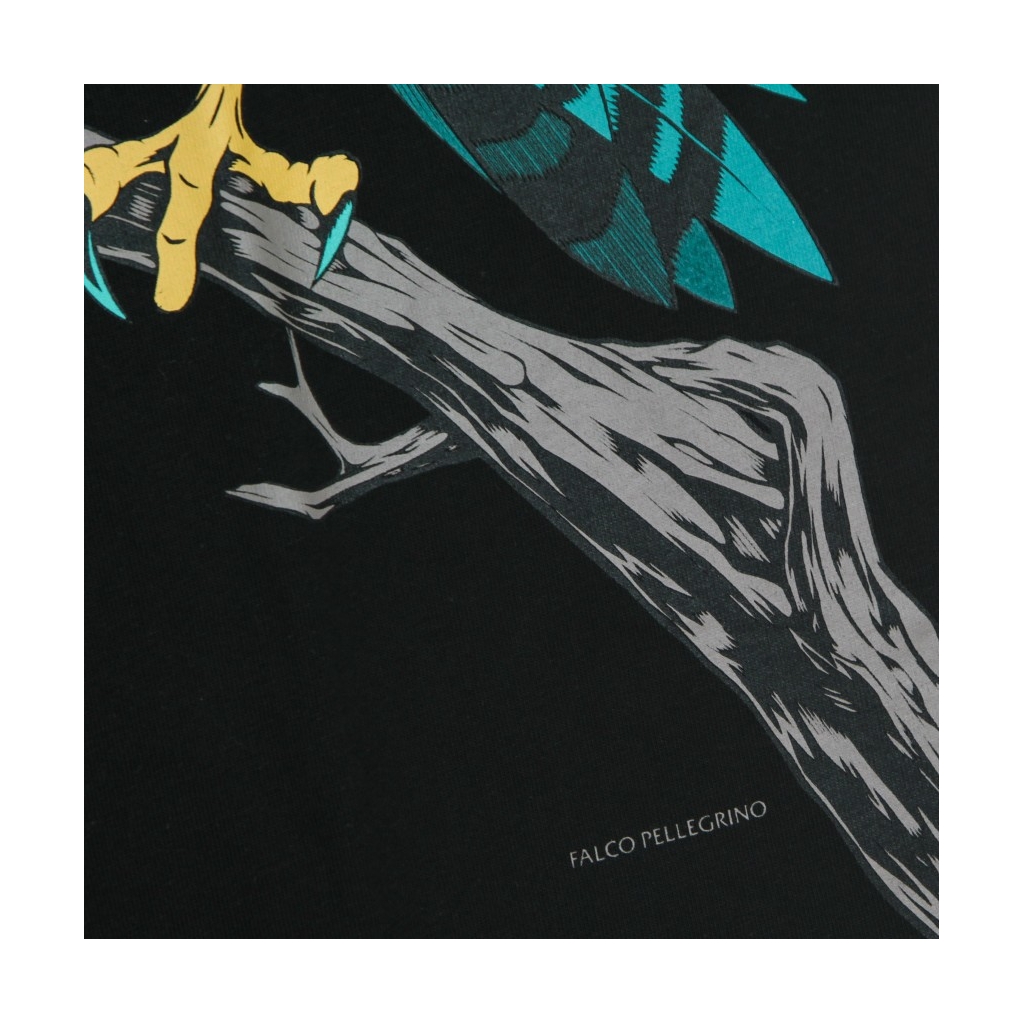 MAGLIETTA UOMO FALCO PELLEGRINO OVERSIZE TEE BLACK