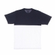 MAGLIETTA UOMO COLORBLOCK TEE WHITE/DRESS BLUE