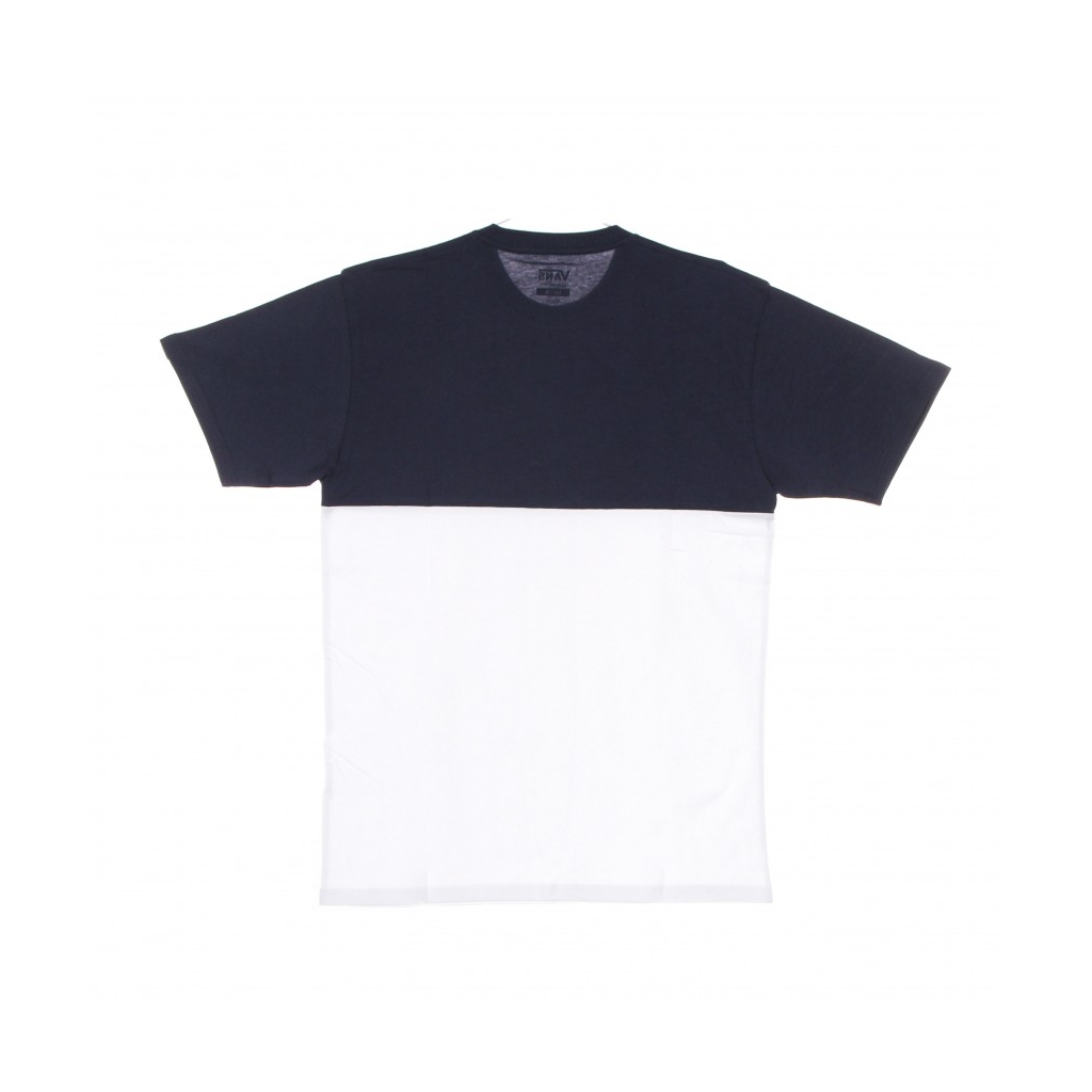 MAGLIETTA UOMO COLORBLOCK TEE WHITE/DRESS BLUE