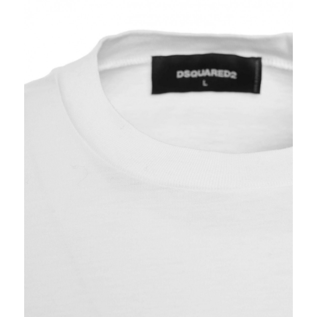 T-shirt logo bianco