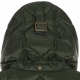 GIUBBOTTO JACKETS UNI ZIP + HOOD LONG VERDE MILITARE