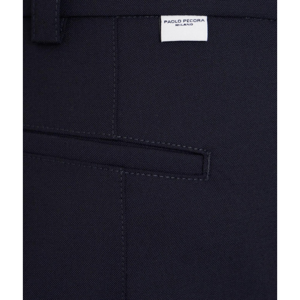 Pantalone casual blu scuro