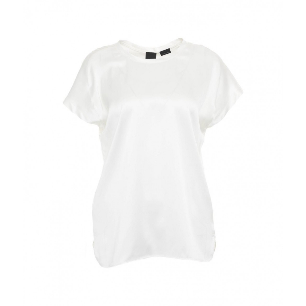 T-shirt di seta bianco