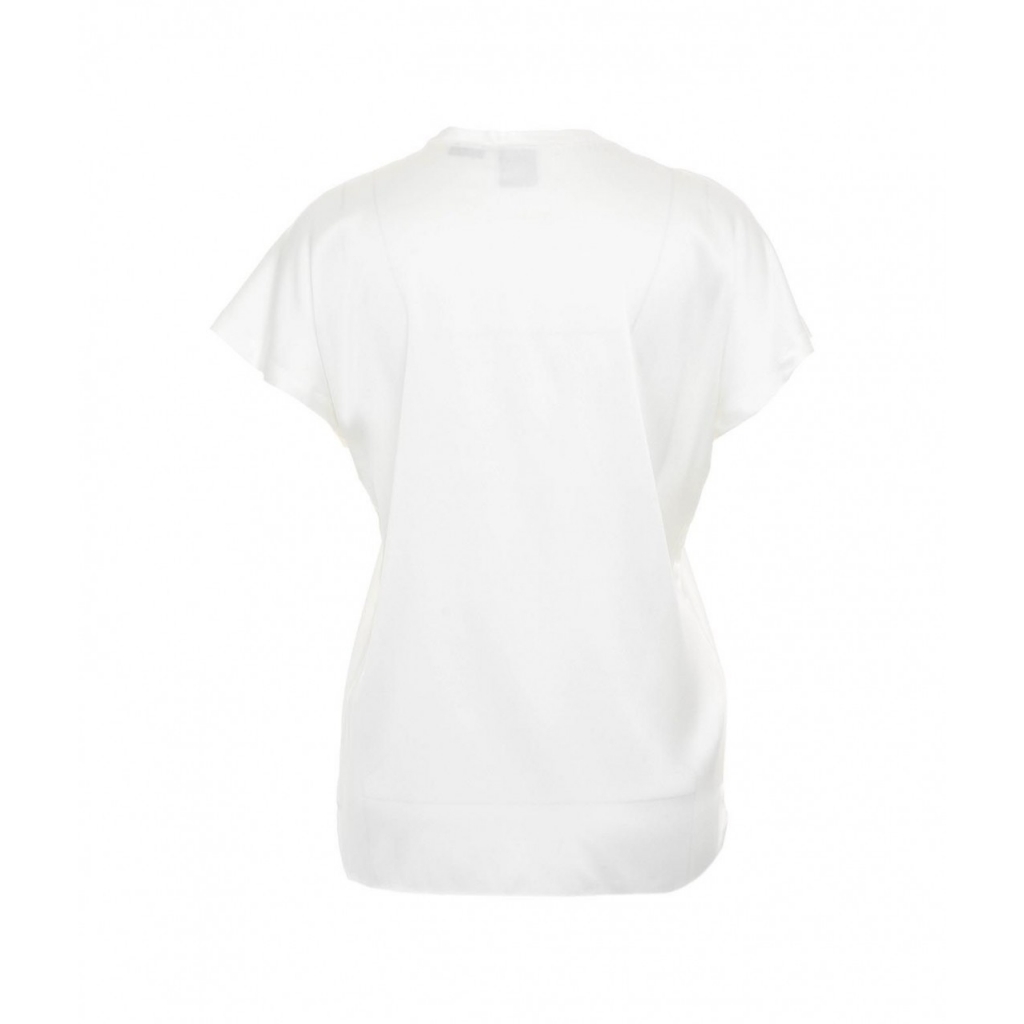 T-shirt di seta bianco
