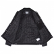 giacca workwear uomo double front jacket BLACK