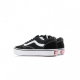 scarpa bassa uomo comfy cush old skool classic BLACK/TRUE WHITE