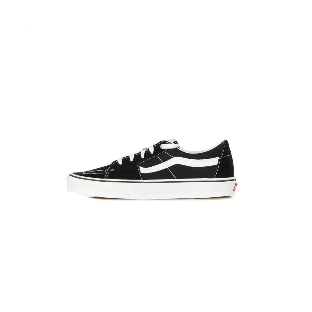 scarpa bassa uomo sk8-low BLACK/TRUE WHITE