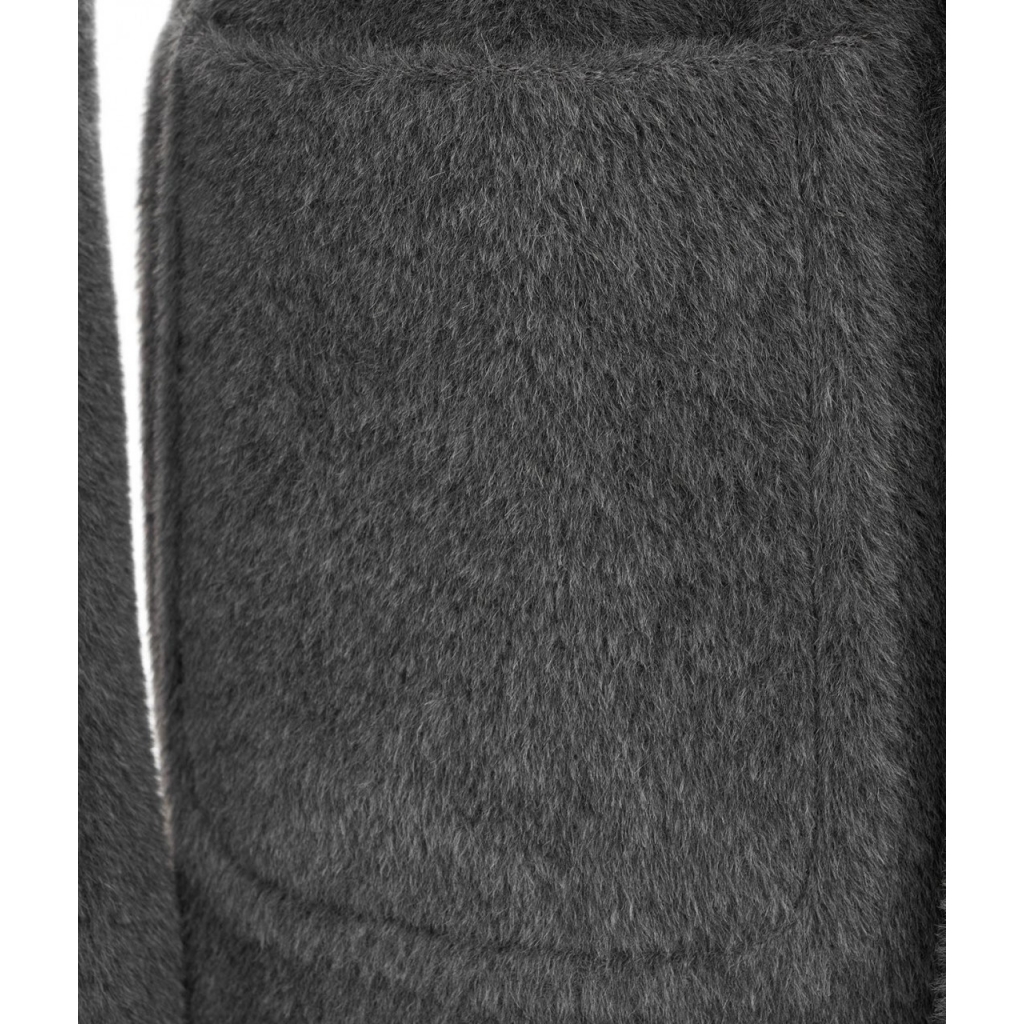 Cappotto Dolly in lana di alpaca grigio scuro