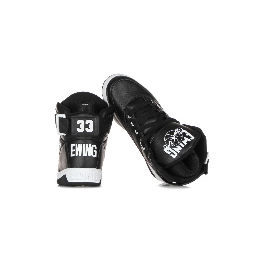 scarpa alta uomo ewing 33 hi pu BLACK/BLACK/WHITE
