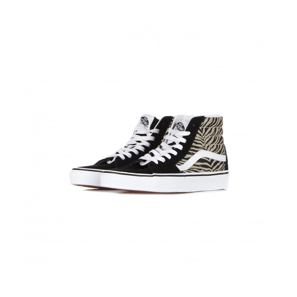 scarpa alta donna sk8-hi safari multi MULTI/TRUE WHITE