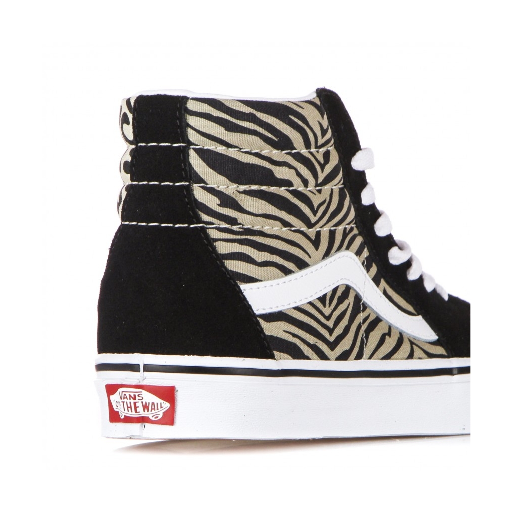 scarpa alta donna sk8-hi safari multi MULTI/TRUE WHITE