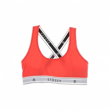 top donna cross back crop CORAL