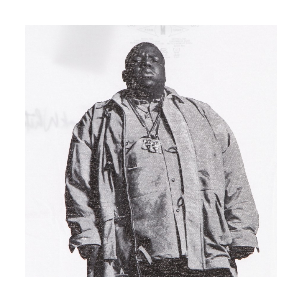 maglietta uomo legacy reborn tee x notorious big WHITE