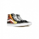 scarpa alta uomo sk8-hi reissue flame BLACK/BLACK/TRUE WHITE