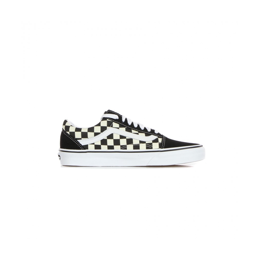 scarpa bassa uomo old skool primary check BLACK/WHITE