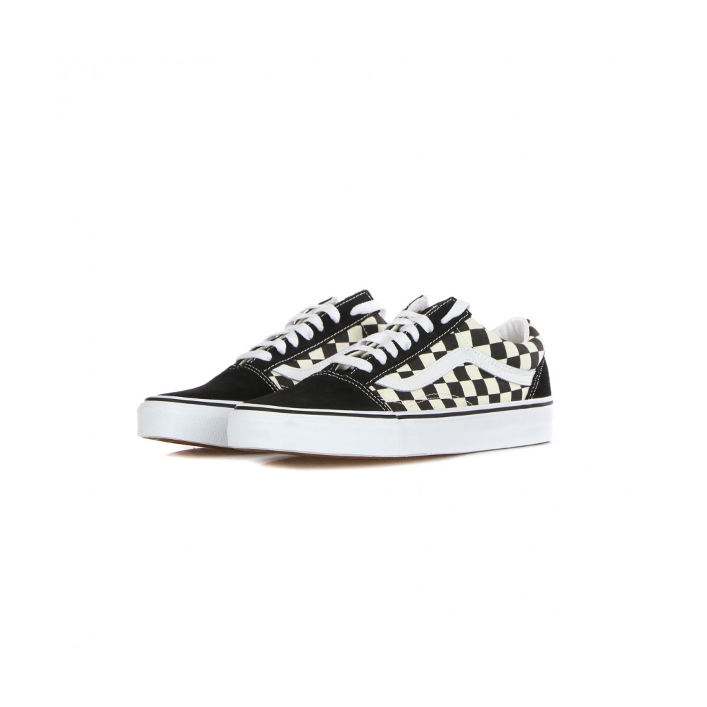 scarpa bassa uomo old skool primary check BLACK/WHITE