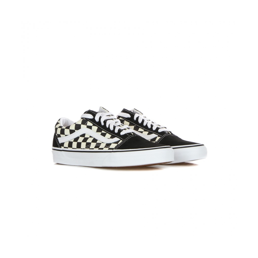 scarpa bassa uomo old skool primary check BLACK/WHITE