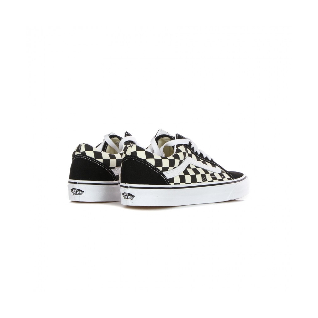 scarpa bassa uomo old skool primary check BLACK/WHITE