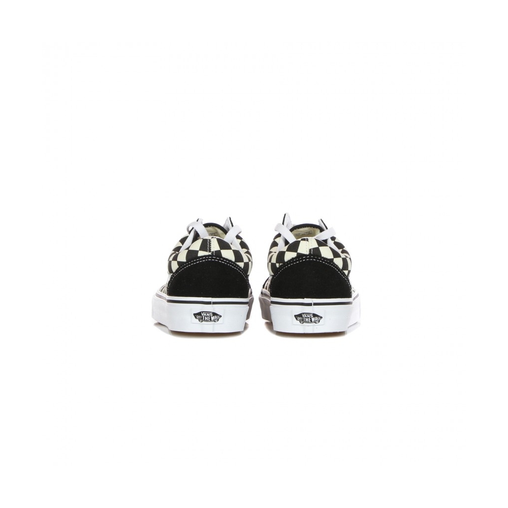 scarpa bassa uomo old skool primary check BLACK/WHITE