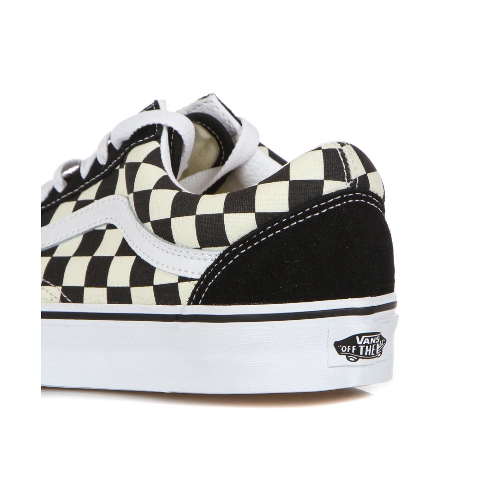 scarpa bassa uomo old skool primary check BLACK/WHITE