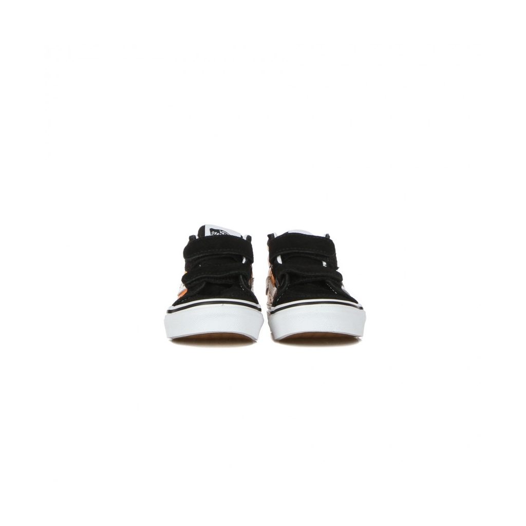 scarpa alta bambino sk8-mid reissue v hot flame BLACK/TRUE WHITE