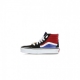 scarpa alta bambino sk8-hi easy logo BLACK/CHILI PEPPER