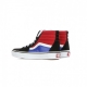 scarpa alta bambino sk8-hi easy logo BLACK/CHILI PEPPER