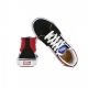 scarpa alta bambino sk8-hi easy logo BLACK/CHILI PEPPER