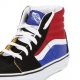 scarpa alta bambino sk8-hi easy logo BLACK/CHILI PEPPER