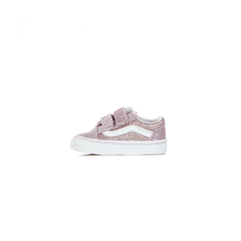 scarpa bassa bambino old skool v 2 tone glitter ORCHID ICE/POWDER PINK