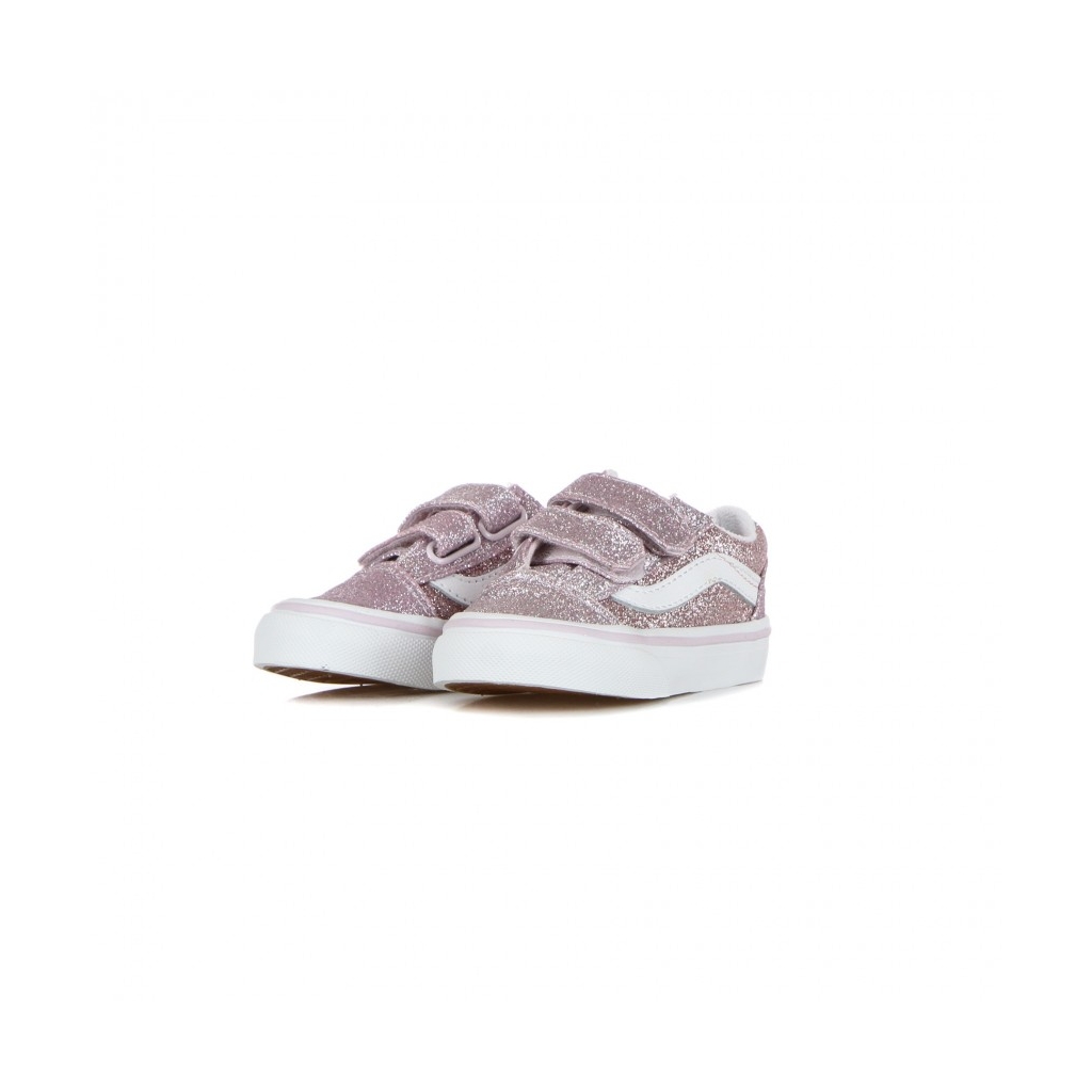 scarpa bassa bambino old skool v 2 tone glitter ORCHID ICE/POWDER PINK