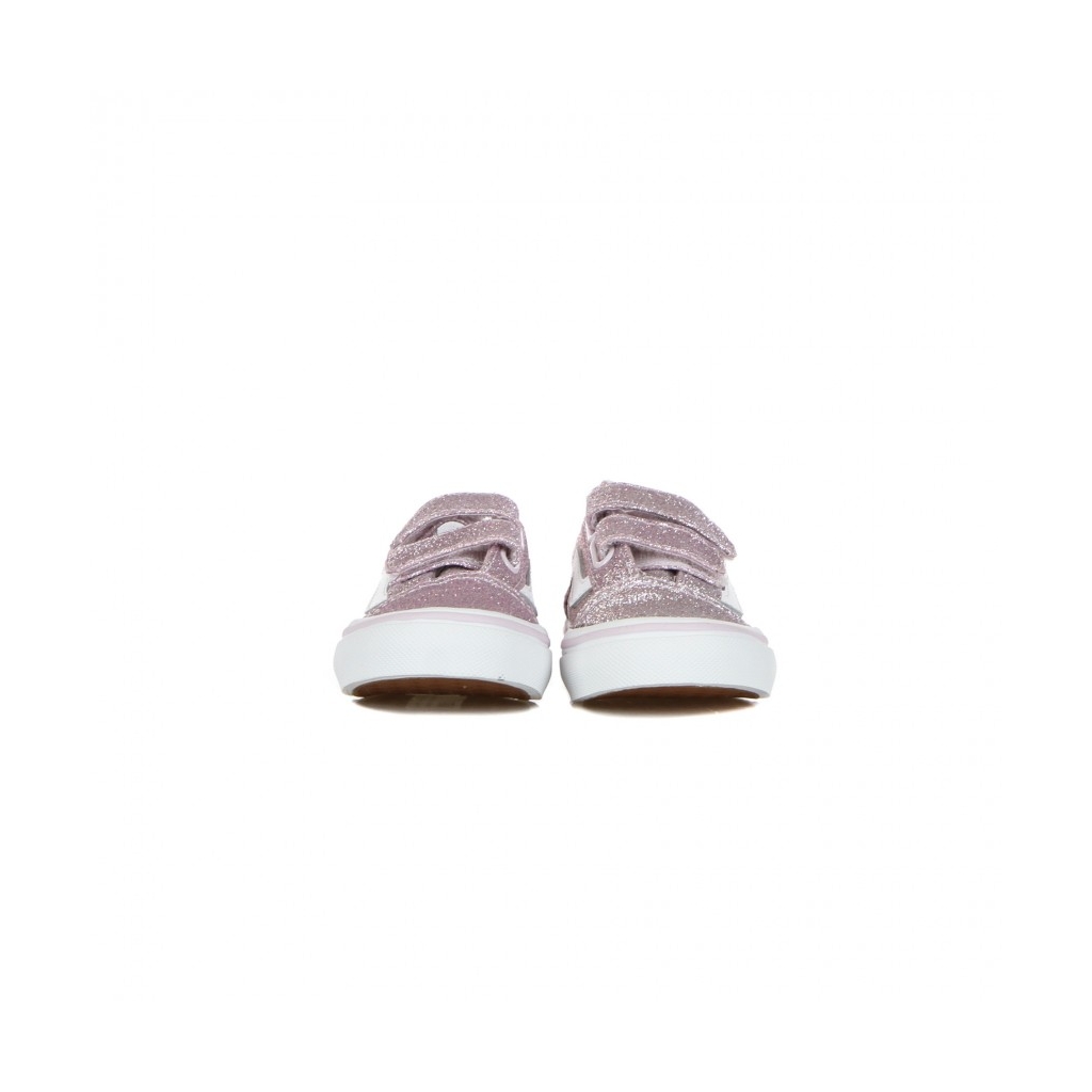 scarpa bassa bambino old skool v 2 tone glitter ORCHID ICE/POWDER PINK