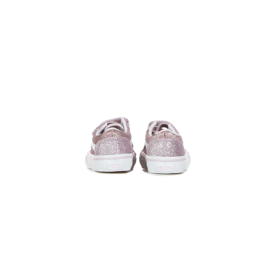 scarpa bassa bambino old skool v 2 tone glitter ORCHID ICE/POWDER PINK