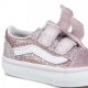 scarpa bassa bambino old skool v 2 tone glitter ORCHID ICE/POWDER PINK