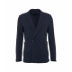 Blazer in jersey blu scuro