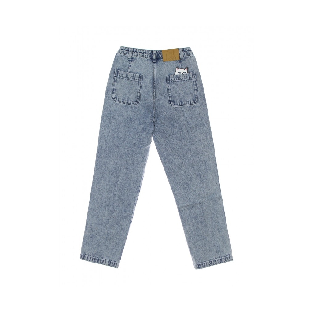 jeans uomo la brea denim pants LIGHT BLUE