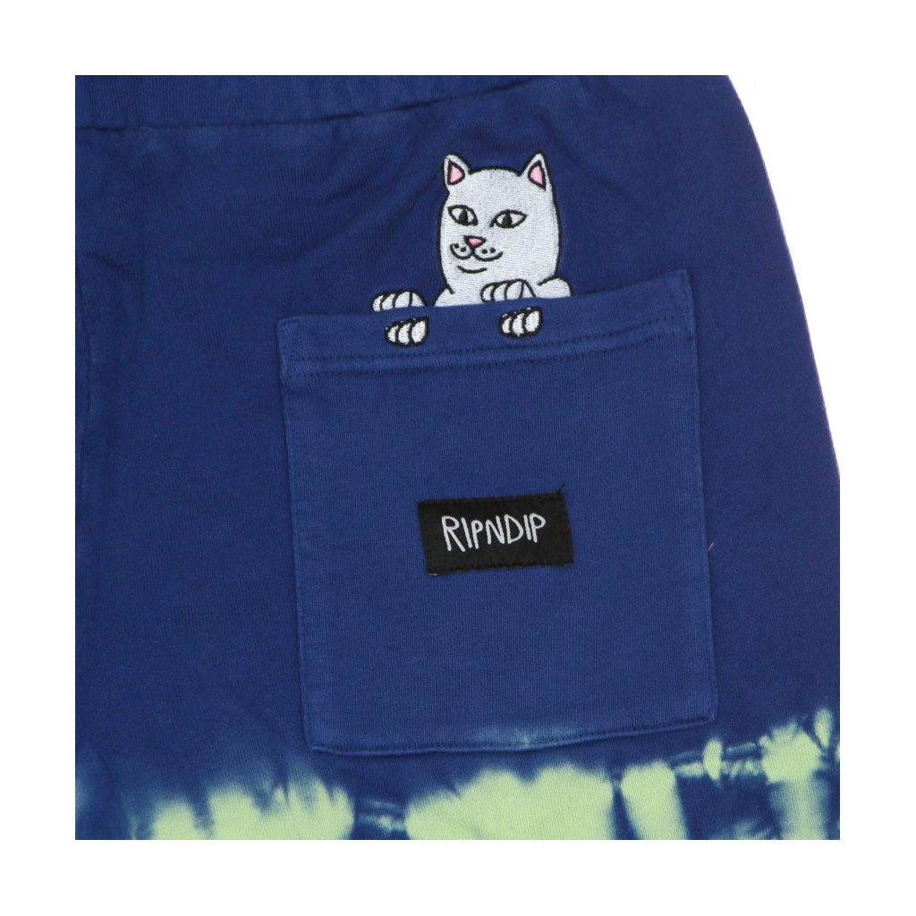 pantalone corto tuta uomo prisma sweatshorts NAVY/GREEN